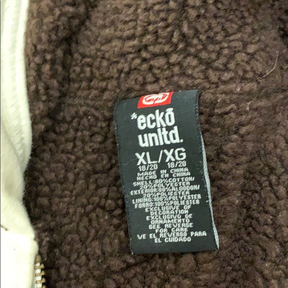Ecko unlimited boys fleece lined hoodie - Picture 3 of 3